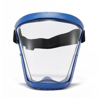 Protector facial impermeable y anti-polvo.