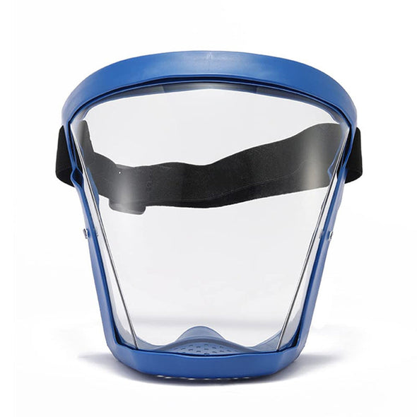 Protector facial impermeable y anti-polvo.