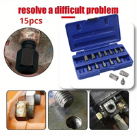 Brocas Extractoras De Tornillos dañados y oxidados X5pcs