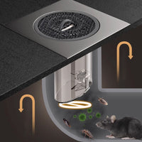 ProDrain™ - Tapón de drenaje de piso antiolor de acero inoxidable