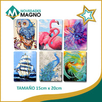 Pintura de diamantes de dibujos animados para niños