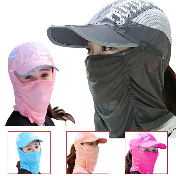 Gorra de Protección Solar UPF 50+ con solapa para el cuello