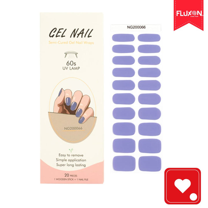 Kit de Adhesivos Semicurados para Uñas En Gel  x 20 Piezas