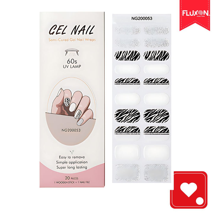 Kit de Adhesivos Semicurados para Uñas En Gel  x 20 Piezas