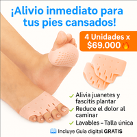 🔥 Lleva 4 Unidades de Separadores de Dedos Terapéuticos