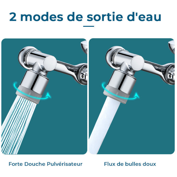 GRIFO GIRATORIO DE EXTENSIÓN MULTIFUNCIONAL