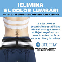 DOLCCIA® - FAJA ZONA LUMBAR