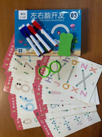 EduKids™ - Libro Para Aprender A Escribir + Borrable, Trazos Puntos