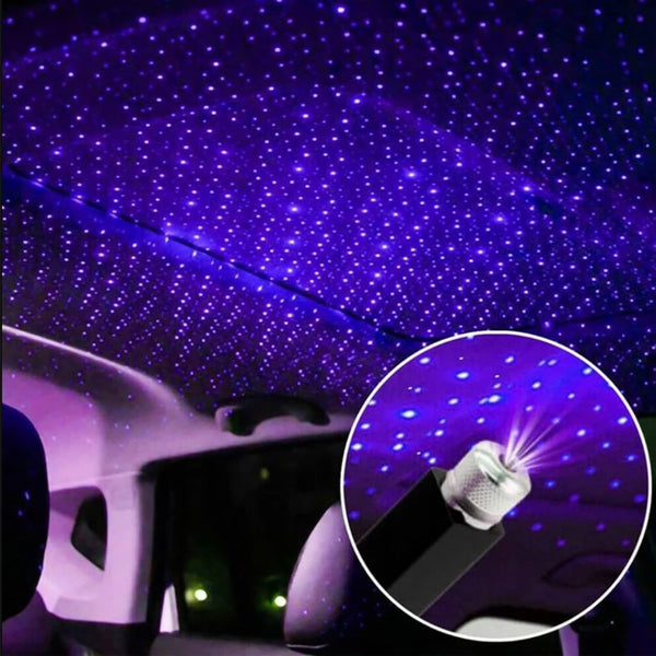 Mini Lámpara de Proyección: Noche de Estrellas