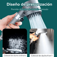 HydroPro™ - Cabezal de Ducha Masajeador 3 en 1