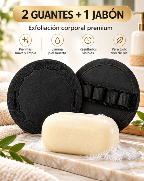GUANTE EXFOLIANTE CORPORAL X2
