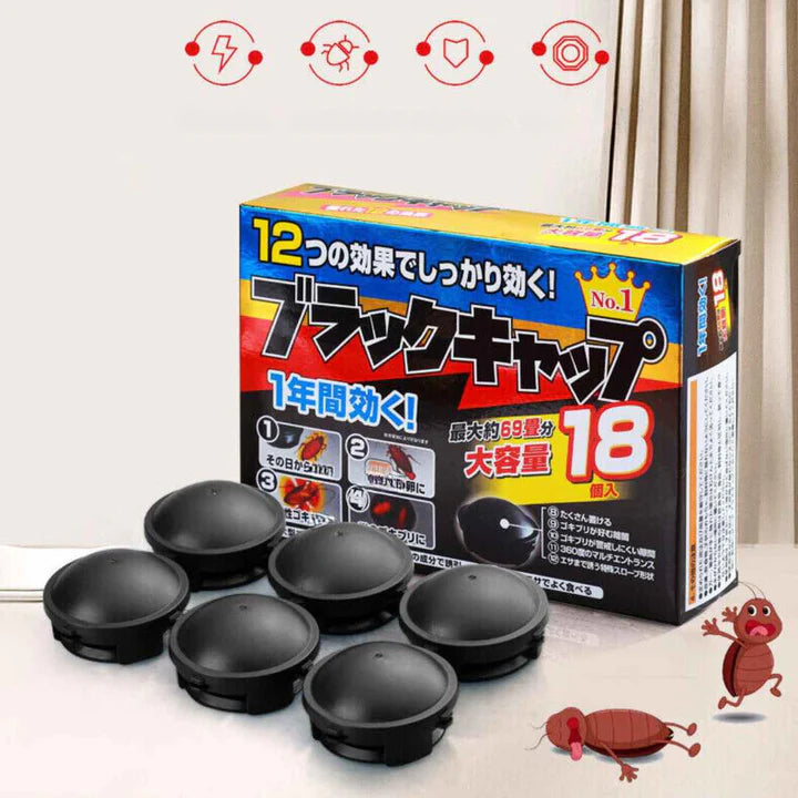 Cebo para cucarachas e insectos - 18 unidades