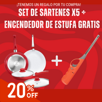 CERACHEF™ - Set de Sartenes x5 + Encendedor de Estufa