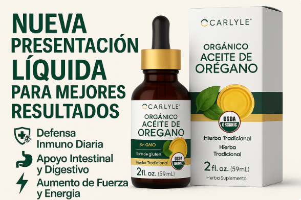 Aceite de Orégano en Gotas – Máxima Absorción