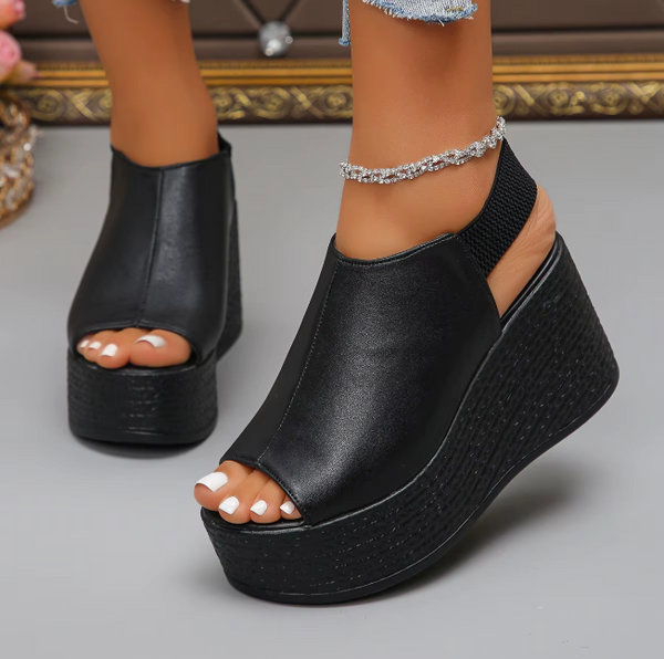 Sandalias ortopédicas con plataforma