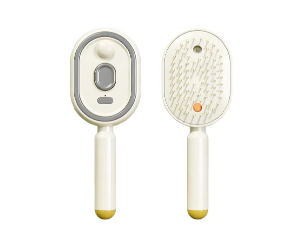 Cepillo de masaje multifuncional con vaporizador