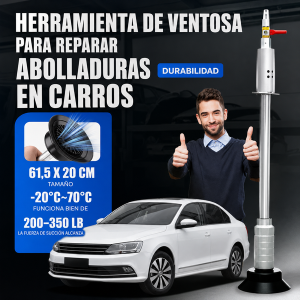 Extractor de Golpes y Abolladuras para Carro Sin Dañar la Pintura