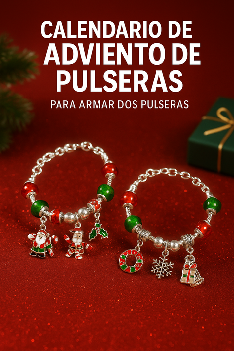 Calendario de Adviento de Pulseras – Crea Magia Cada Día Hasta Navidad
