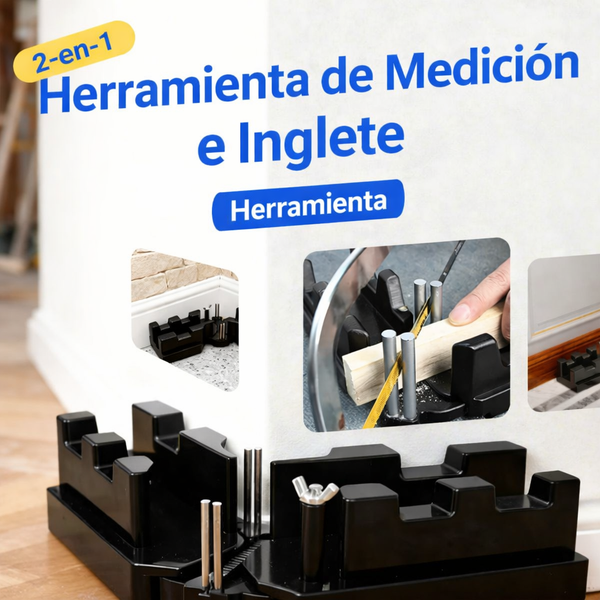 Herramienta de medición y corte de ángulos 2 en 1