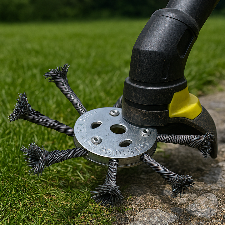 Cabezal de corte de césped de alambre de acero