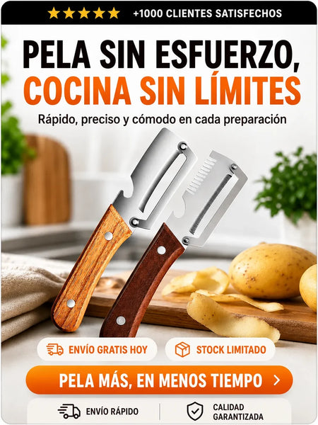 Set de Pelador de Verduras + Abridor Premium