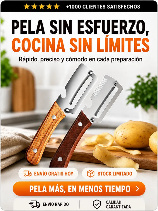 Set de Pelador de Verduras + Abridor Premium