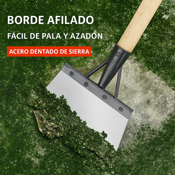 Raspador multifuncional para jardín de exterior