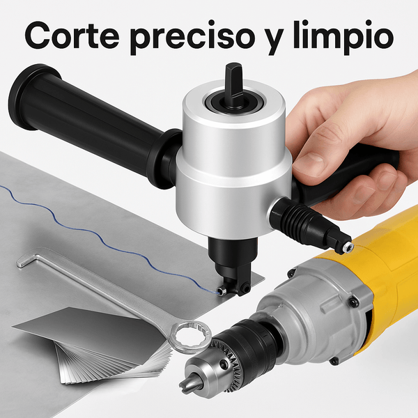 🛠️ CORTADOR DE METAL PARA TALADRO - ¡PRECISIÓN Y VELOCIDAD EN UN SOLO PASO!