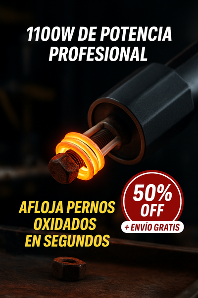 Kit de calentador de inducción magnético - Herramienta de extracción de pernos de calor por inducción de 1100 W