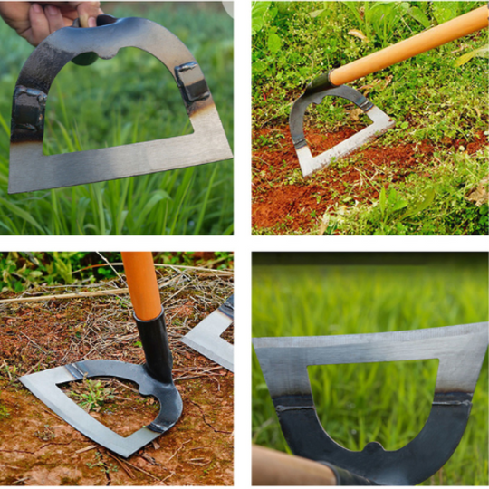 EcoWeed® - Removedor de Maleza y Tierra (con Mango de Madera)