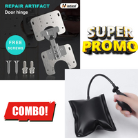 ¡Soluciones para tu Hogar! Kit de Reparación de Bisagras + Cuña de Aire