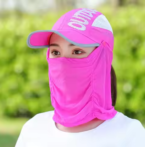 Gorra de Protección Solar UPF 50+ con solapa para el cuello