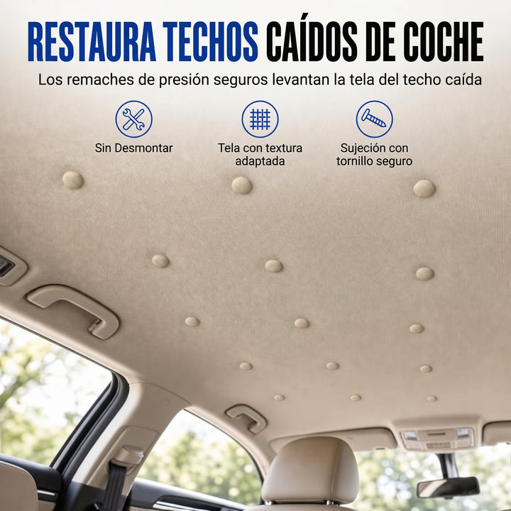 Kit de reparación para el techo del carro