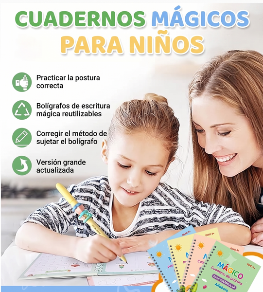 Cuadernos de magia para niños