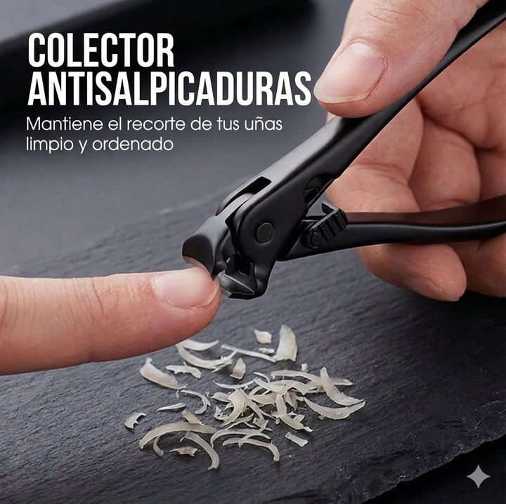 Cortaúñas curvo de acero inoxidable: ergonómico y fácil de usar