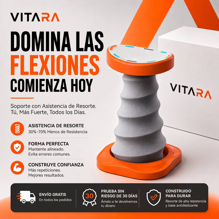 ENTRENADOR DE FLEXIONES CON AYUDA DE RESORTE