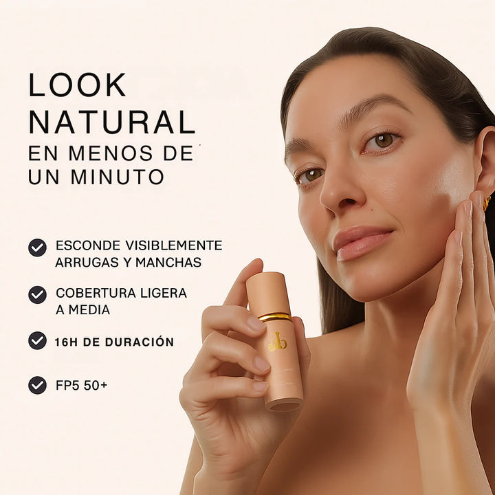 Base de Maquillaje Antiedad con SPF 50 – Se Adapta a tu Tono de Piel