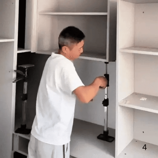 Poste de soporte de ajuste rápido