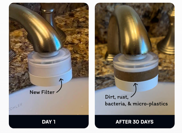 FILTRO SUAVE PURO™ FILTRO PARA LAVAMANOS