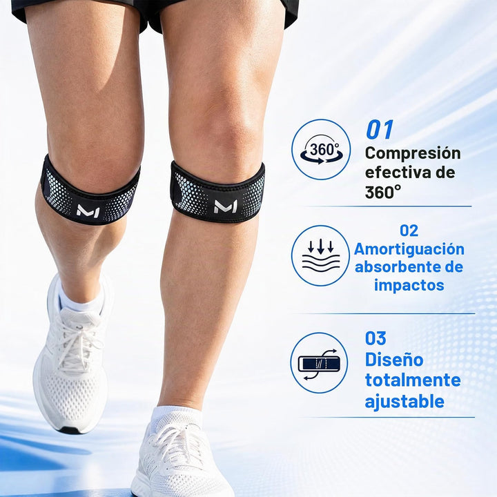 Correa de soporte de rodilla ajustable X 1 UND