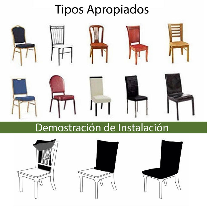 BLUEEMOON™ - FUNDA DE SILLA PREMIUM ELÁSTICAS Y ADAPTABLES