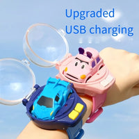 reloj con coche a control remoto