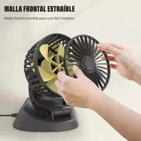 FreshAir™ - Mini ventilador doble refrigerante para auto
