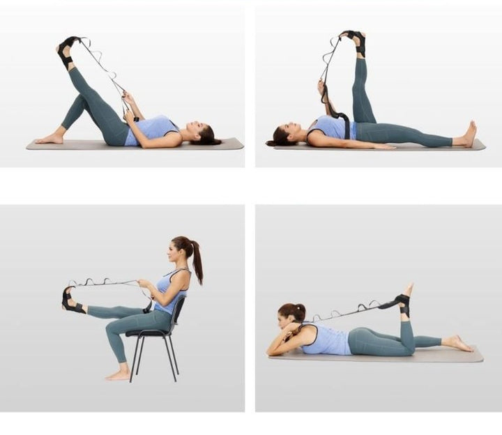 LegStretcher™ - Cinturón Elástico para Estirar Piernas