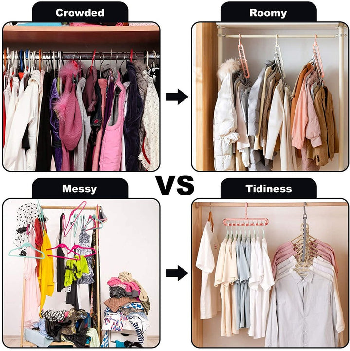 EspacioMax® Gancho Organizador de ropa