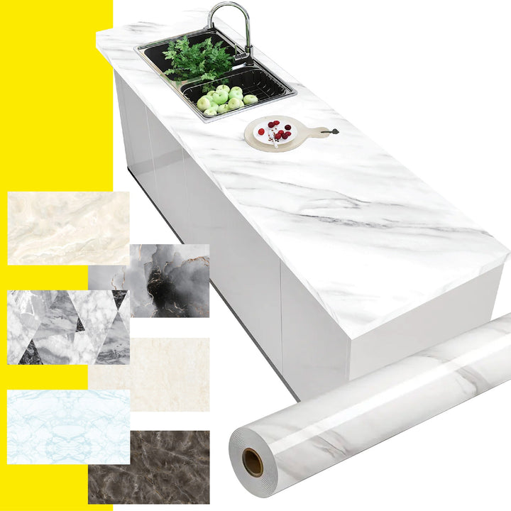 LuxuryMarble™ - Papel Efecto Mármol