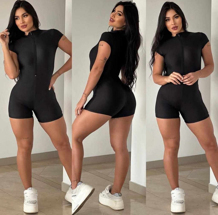 BODYSUIT™ - ENTERIZOS DEPORTIVOS CORTOS | MANGA CORTA, S/ MANGA