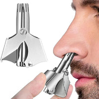 CleanNose Pro™ - Depilador Manual Nasal en Acero