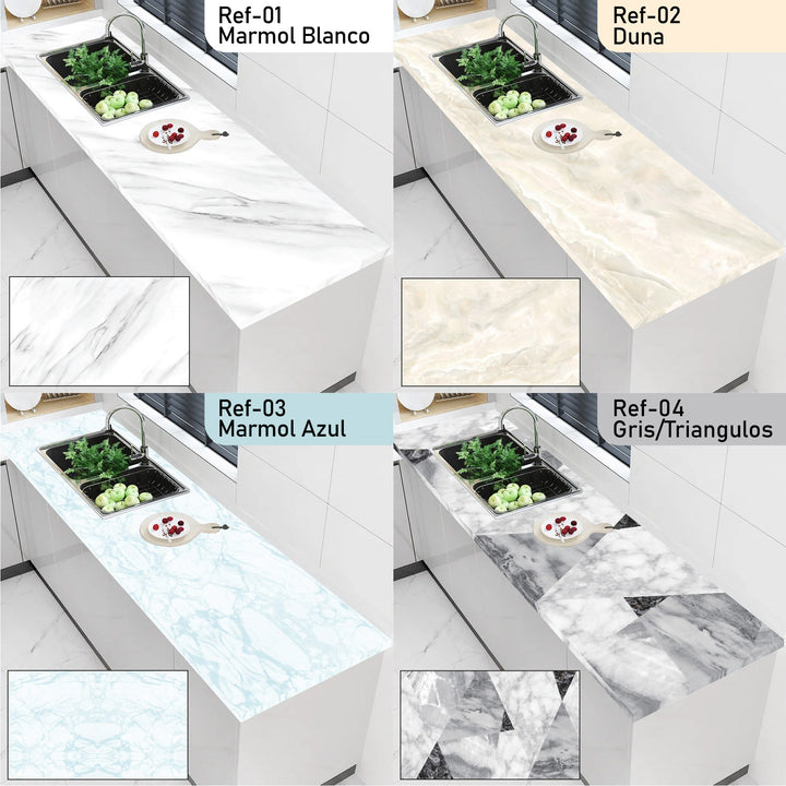 LuxuryMarble™ - Papel Efecto Mármol