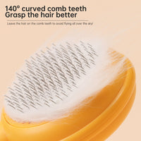 BrilloPets™ - Peine de Masaje y Limpieza para Mascotas